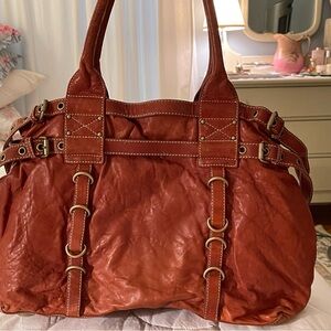 Cynthia Rowley Brown Leather Handbag/Purse